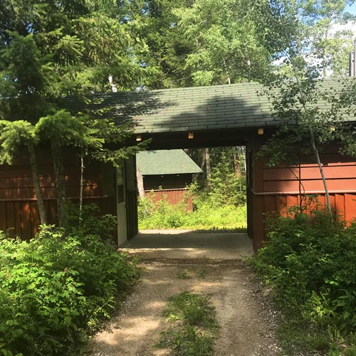 Addison's bungalows entrance
